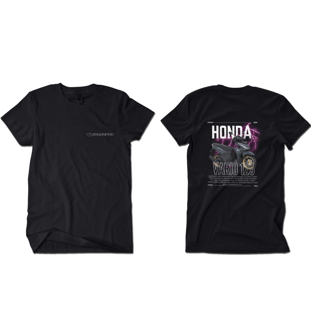 T Shirt Kaos Honda Vario 125