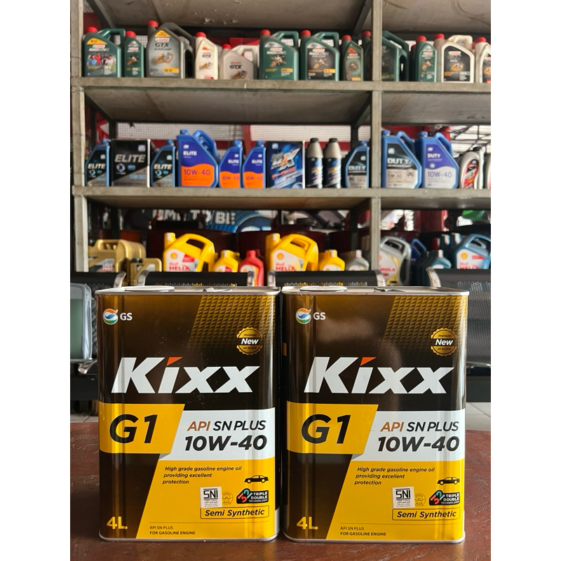 Oli Kixx G1 SAE 10w-40 Kemasan 4Lt