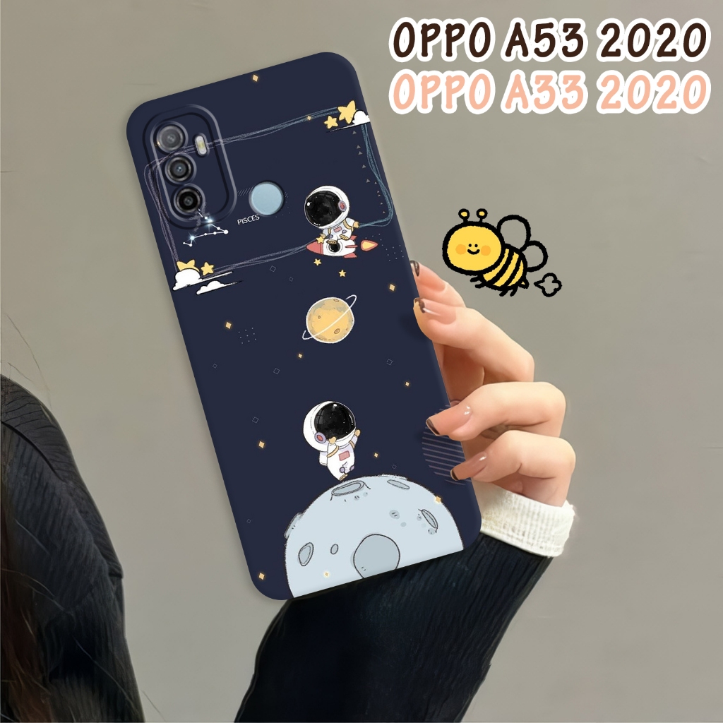 Softcase OPPO A53 / A33 2020 Case Motif Kartun Anime Silikon Softcase Pro Kamera