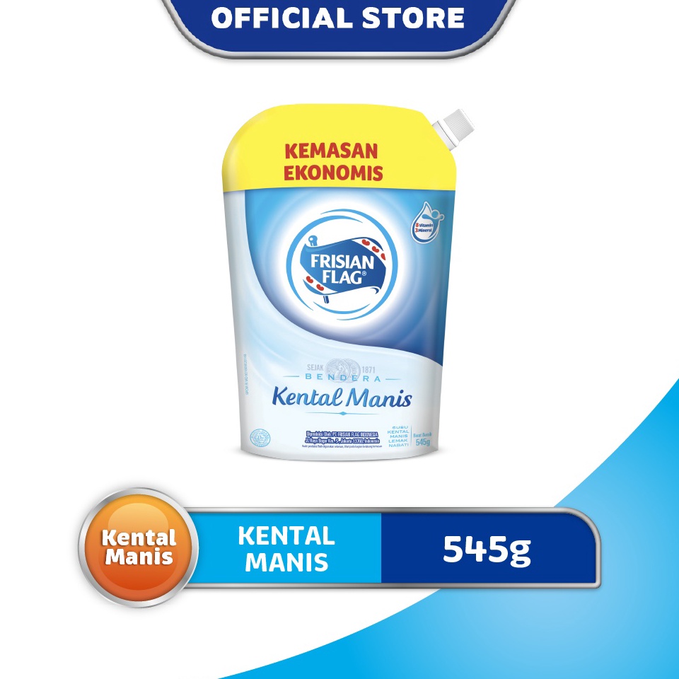 

KODE IFQNT Frisian Flag Kental Manis Pouch 545gr