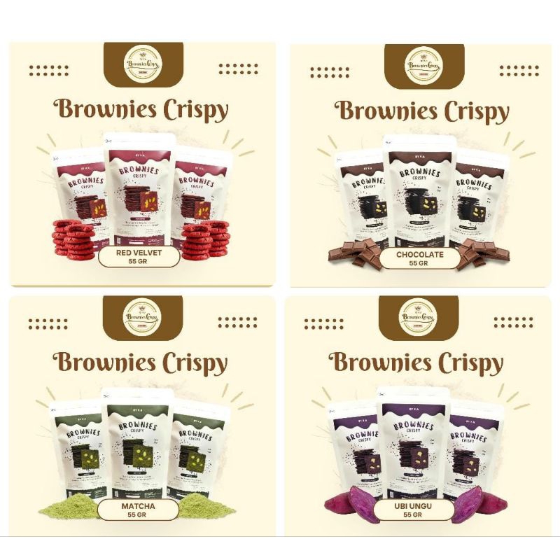

brownies crispy 55 gram