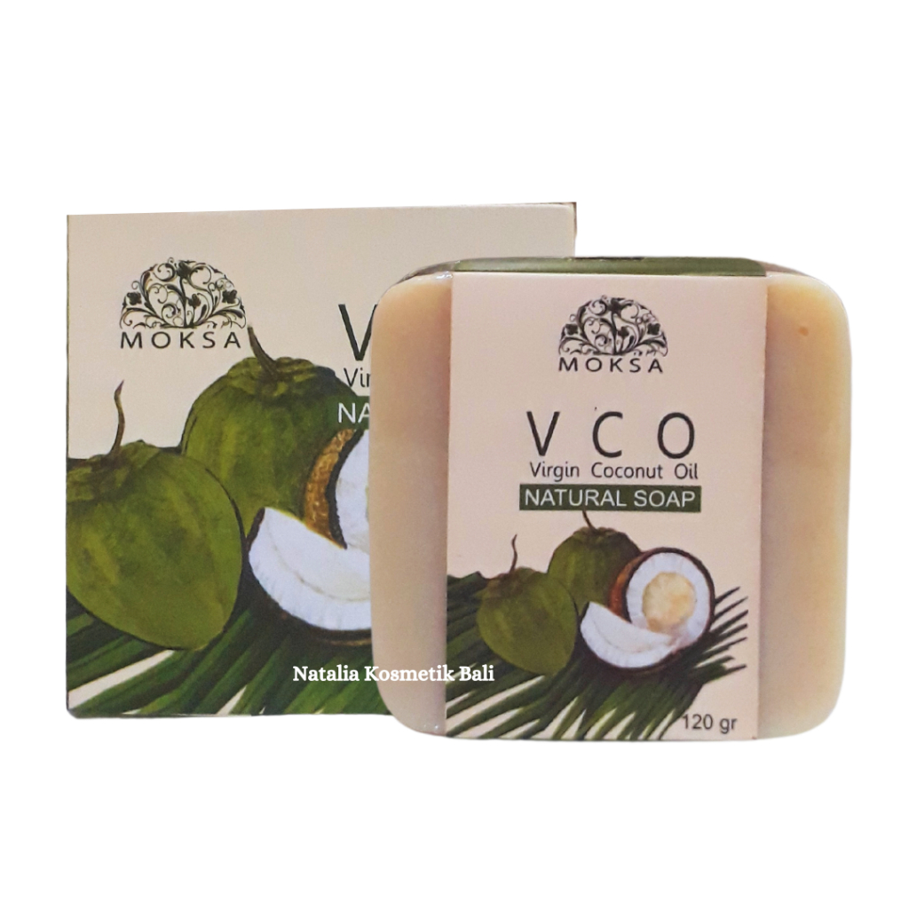 Moksa VCO - Virgin Coconut Oil Natural Soap 120 gr