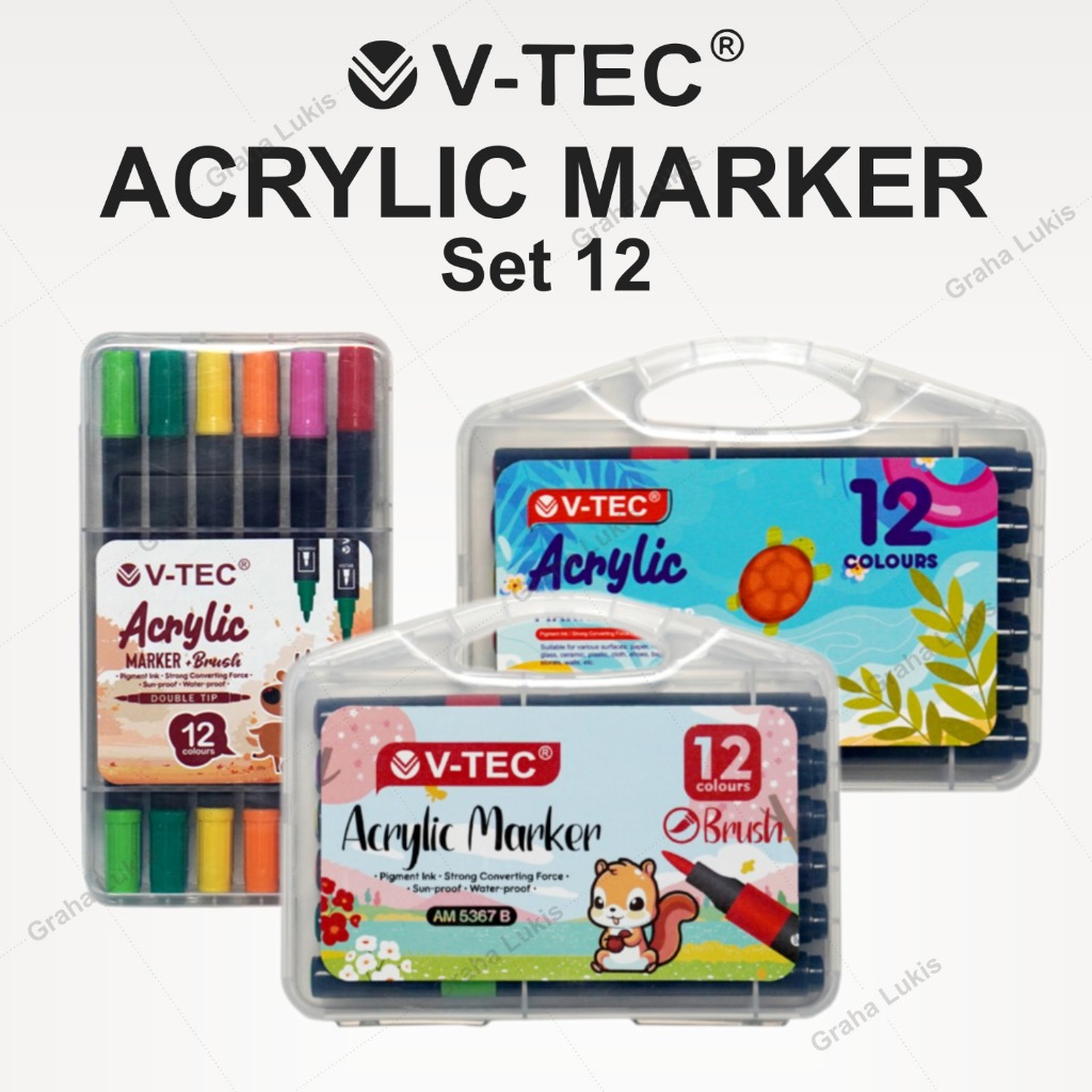

Arm V-TEC MARKER ACRYLIC SET 12