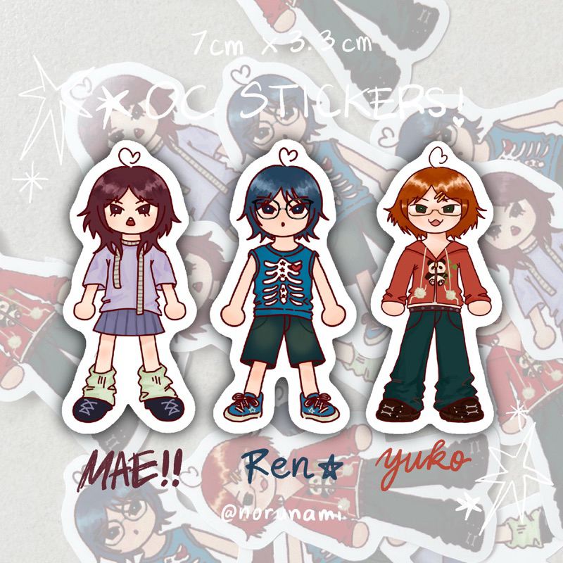 

norunami | OC STICKERS
