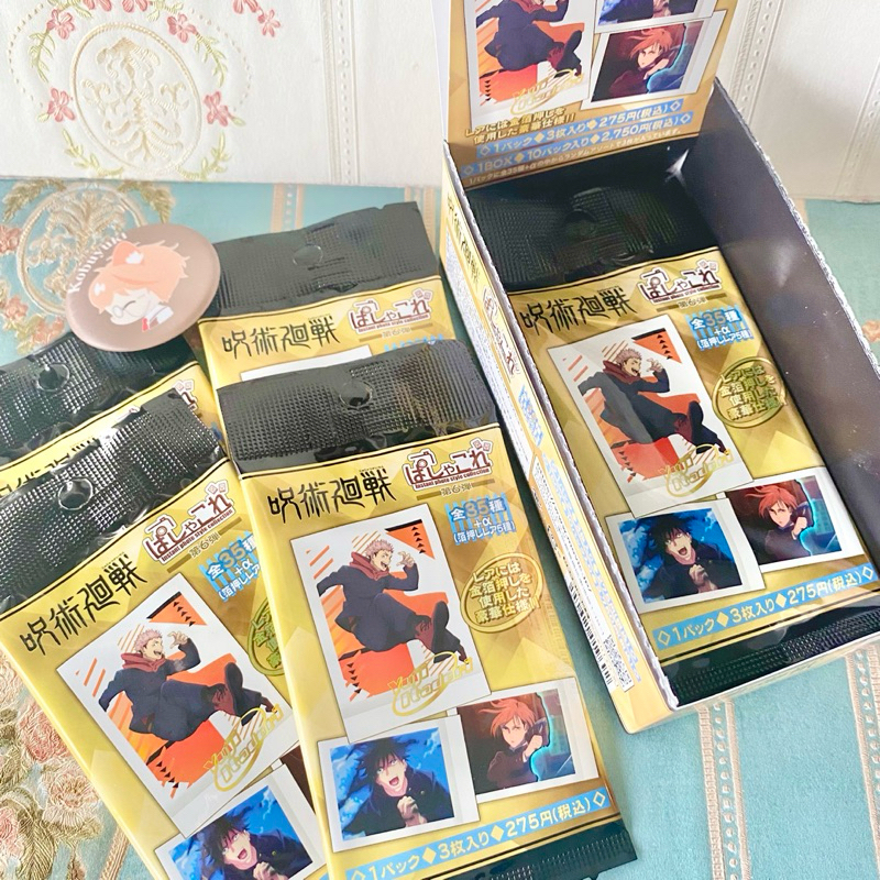 [Ready] 3 cards/pack New Sealed Jujutsu Kaisen PashaColle 2nd Season vol 6 cards card polaroid kartu