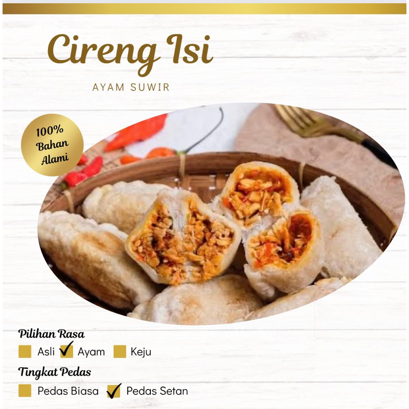 

CIRENG ISI AYAM PEDAS NAMPOLL