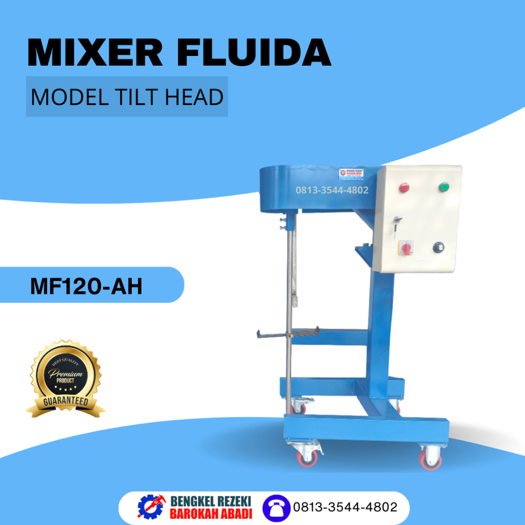 Mesin Mixer Pengaduk Cairan Liquid Vapor Shampo Handbody Detergen Laundry Otomatis