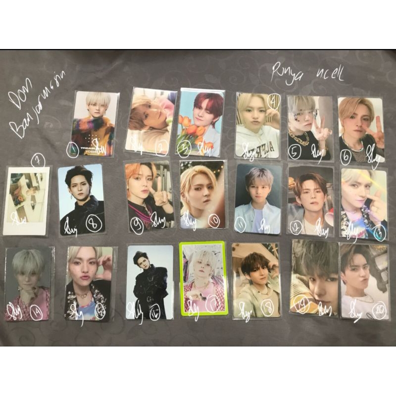 [READY STOCK - CLEARANCE SELL] PHOTOCARD PC TREASURE YOSHI YOSHINORI HELLO JIKJIN BONA BONA
