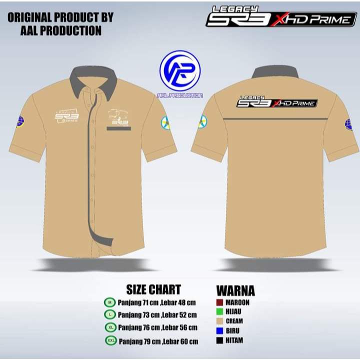 Kemeja Bus Legacy SR3