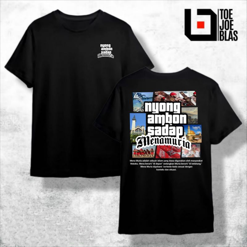 Kaos Nyong Ambon Sadap | Nona Ambon Manis