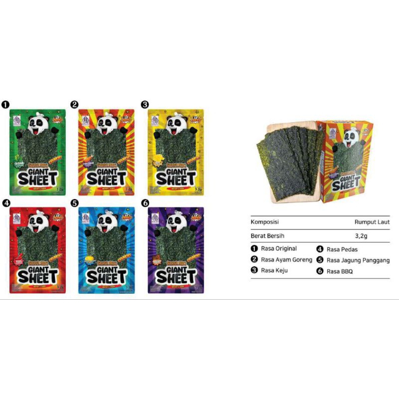 

Nori Giant sheet