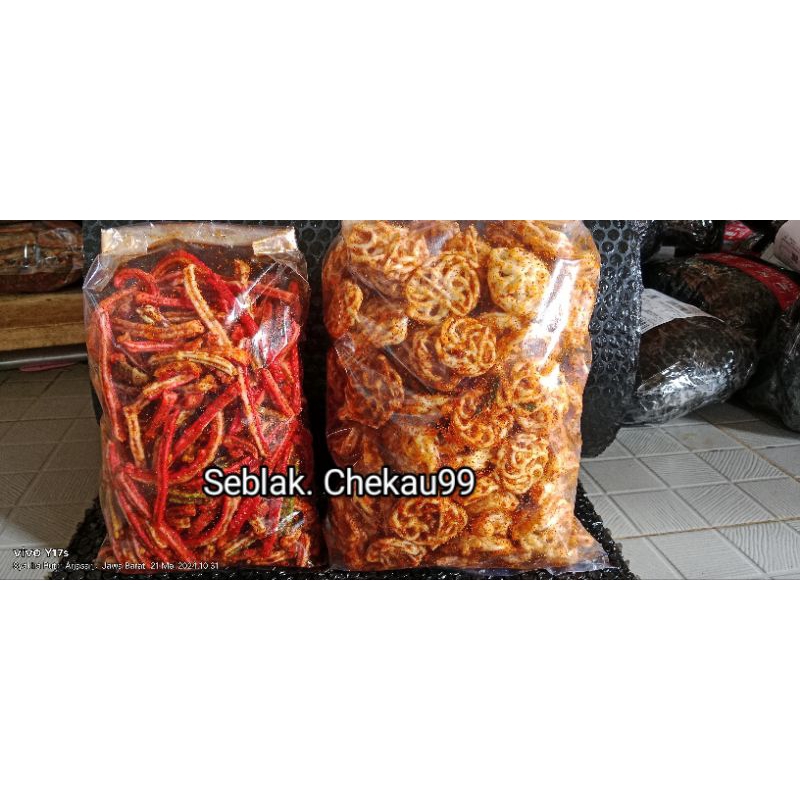 

paket bundling 500gr pedo jaat beton 500gr pedas mantap extra daun jeruk