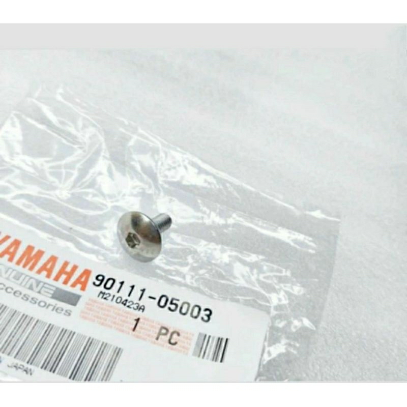 BOLT BAUT BODY TENGAH FAIRING DEPAN R15 V2 R15 V3 R 25 ORIGINAL YGP GENUINE PARTS