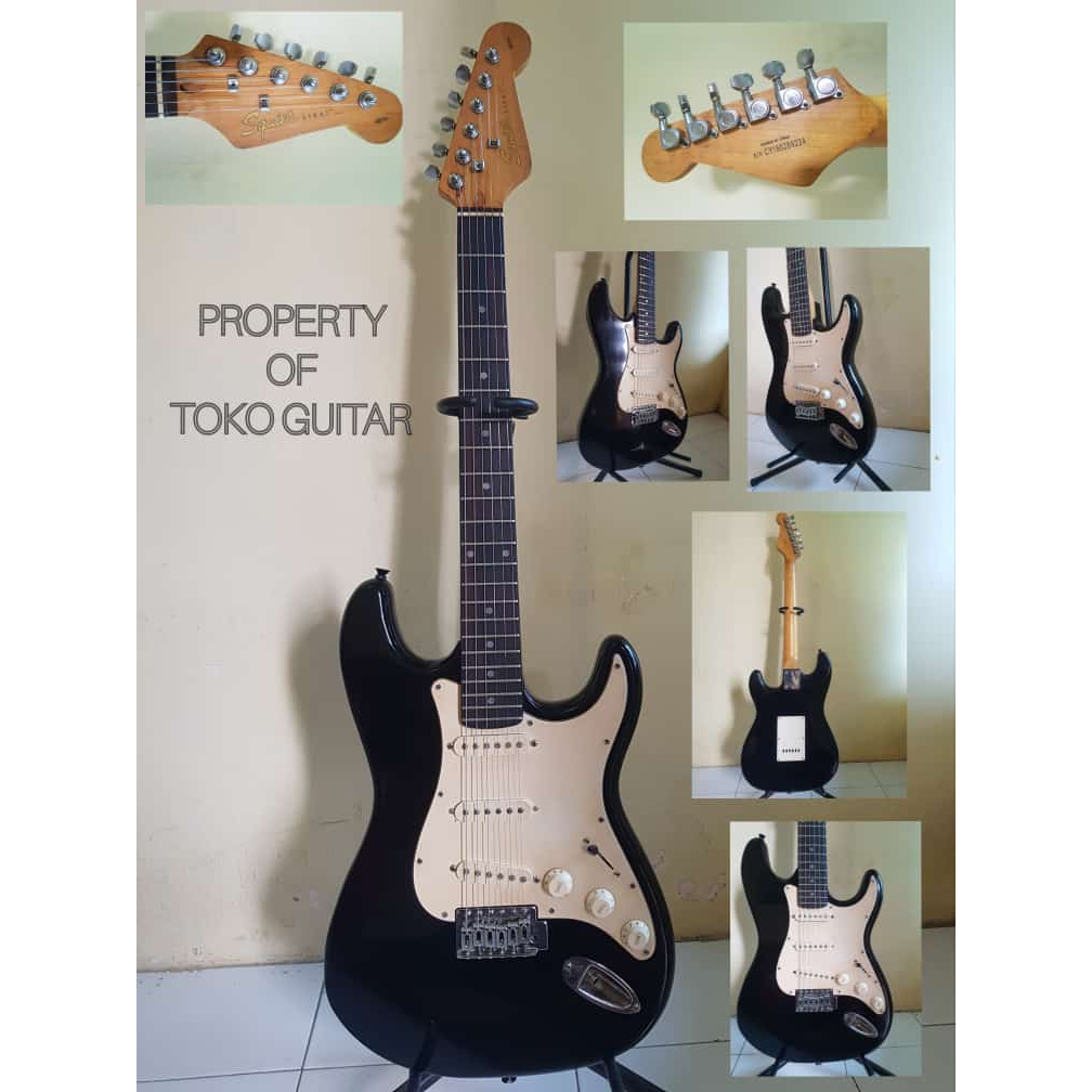 GITAR SQUIER BY FENDER STRAT AFFINITY  ORIGINAL