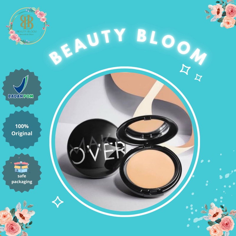 Make Over Perfect Cover Two Way Cake 12g | Bedak Padat dan REFIL