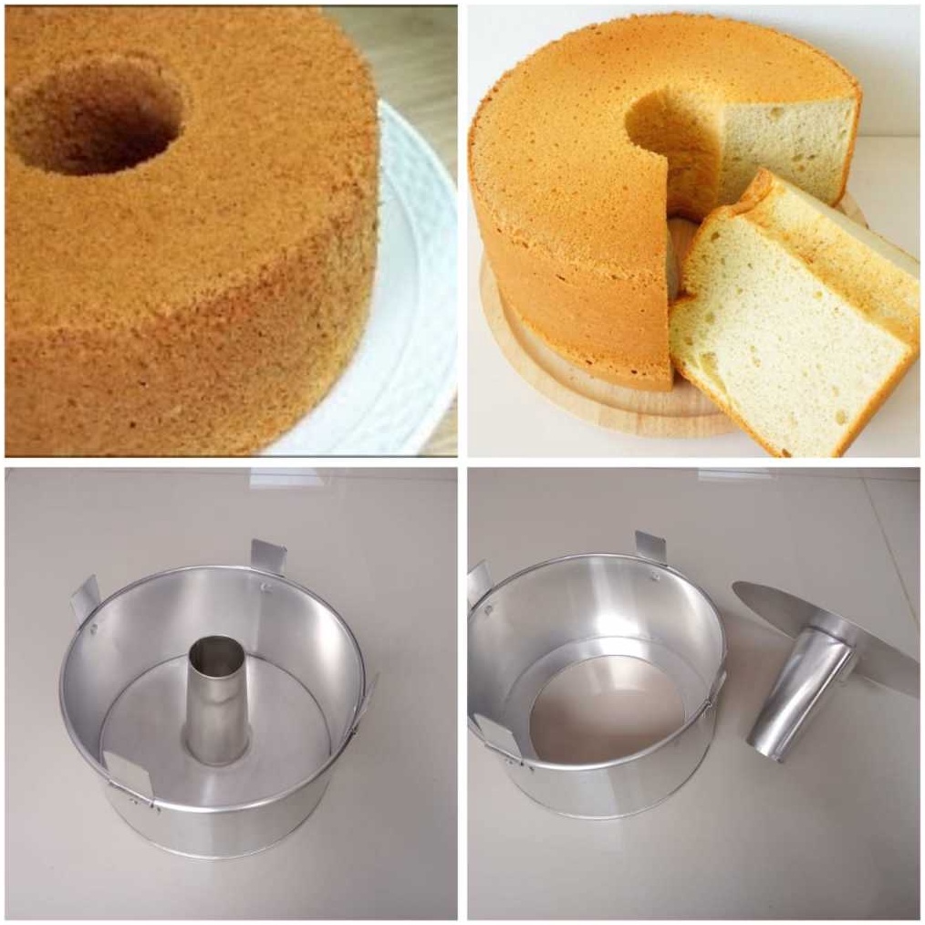TERLARISSS Loyang Chiffon  Cake Bolu  Chiffon Kue Pandan Bongkar Pasang