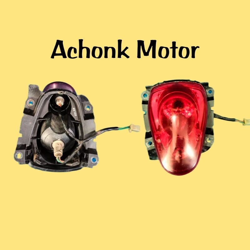 lampu rem lampu stop Scoopy karbu original