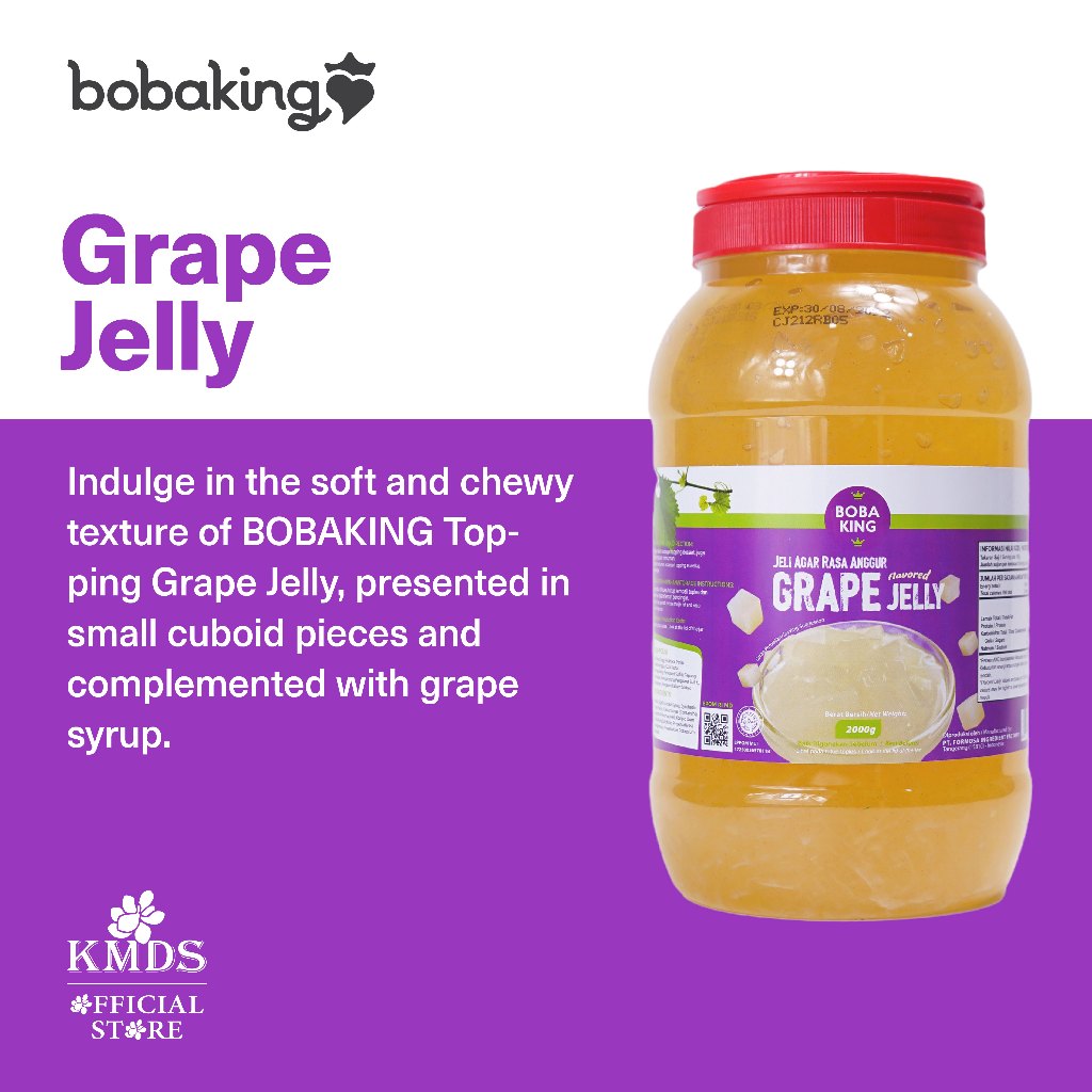 

BOBAKING GRAPE JELLY 2KG