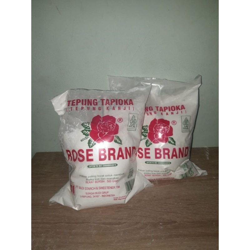 

TEPUNG TAPIOKA/KANJI ROSE BRAND 500G