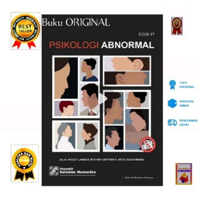 Buku Original....       Psikologi Abnormal Edisi 17 - Jill M. Hooley