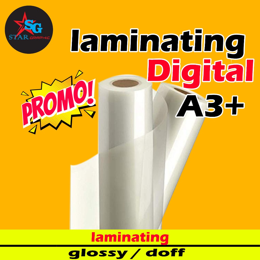 

Laminating Digital A3+ Doff/Glossy