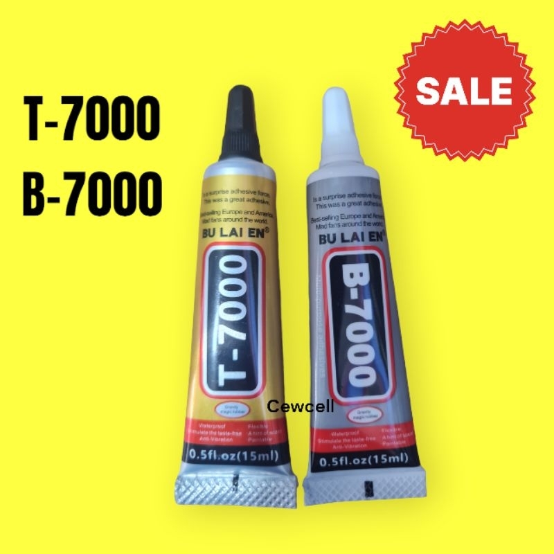 

LEM LCD TOUCHSCREEN HITAM & BENING T-7000 B-7000 LEM SERBAGUNA