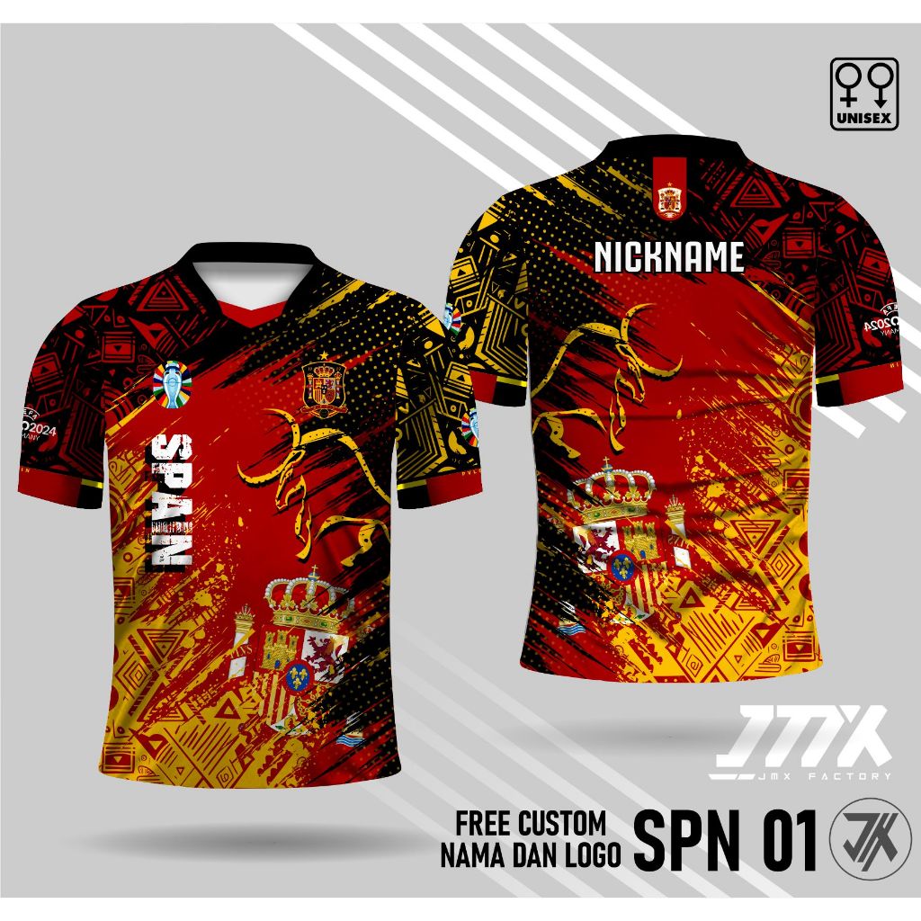 jersey piala eropa 2024 spanyol baju sepak bola spanyol kaos supoter spanyol kaos bola