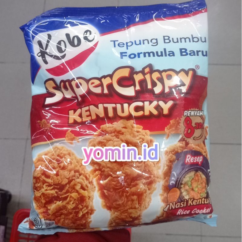 

Kobe Tepung Super Crispy Kentucky 850gr