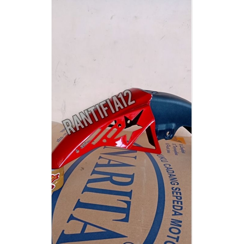 Spakbor Slebor Depan CS One Coak Slebor Depan CS 1 Coak PNP GL CB Megapro Ninja Warna Merah Marun