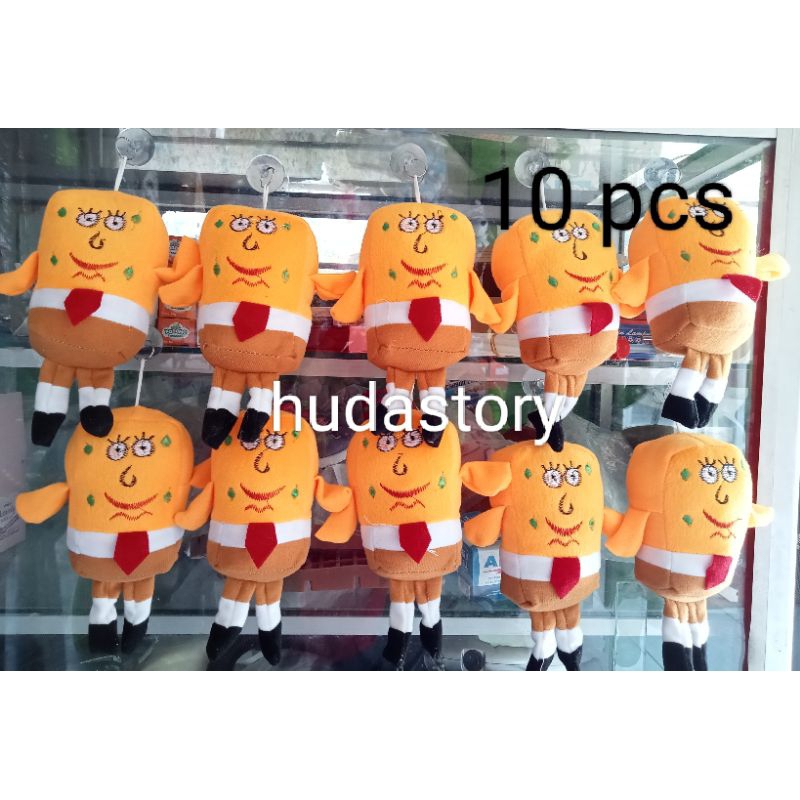 Promo boneka gantungan kaca mobil Spongebob gratis kop Ceplokan tempel kaca