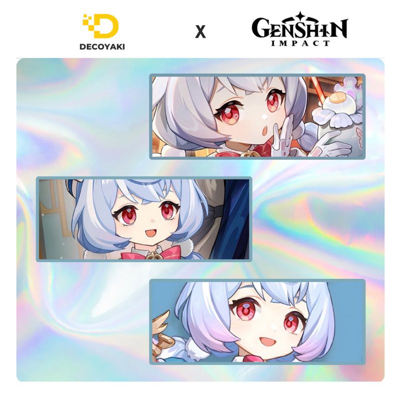 

Sticker Slap Hologram Sigewinne Genshin Impact, Stiker Hologram Sigewinne Genshin Impact