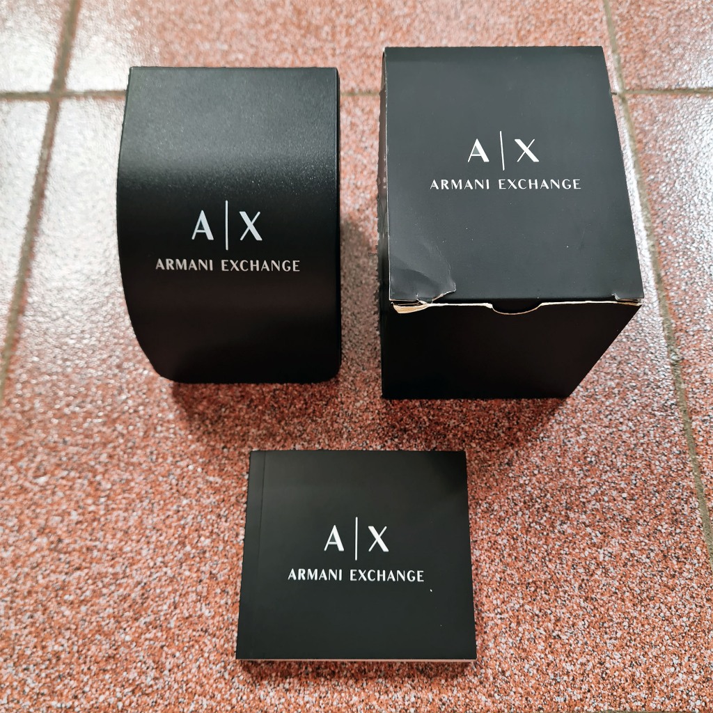 Preloved Kotak Jam Tangan Armani Exchange Fullset Original