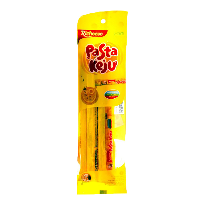 

Richeese pasta keju isi 4 x 6 gram
