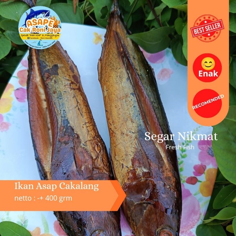 

ikan asap cakalang sepaket isi 2/3 pcs murah dan maknyus