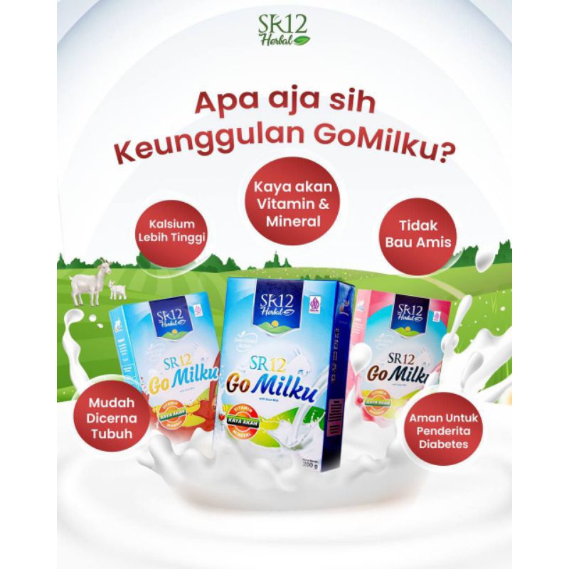 

Gomilku SR12 / Susu Kambing Etawa / Susu Kesehatan / Susu Untuk Tulang / Susu Untuk Diabetes / Susu Untuk Lambung / Susu Untuk Tulang / Susu Untuk Maag / Susu Untuk Kolesterol / Susu Untuk Pernafasan / Susu Untuk Anak / Susu Untuk Manula / Gomilku 600gram