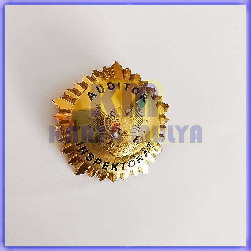 Pin Bross Auditor Inspektorat - Pin Logo Auditor Inspektorat - Karya Mulya