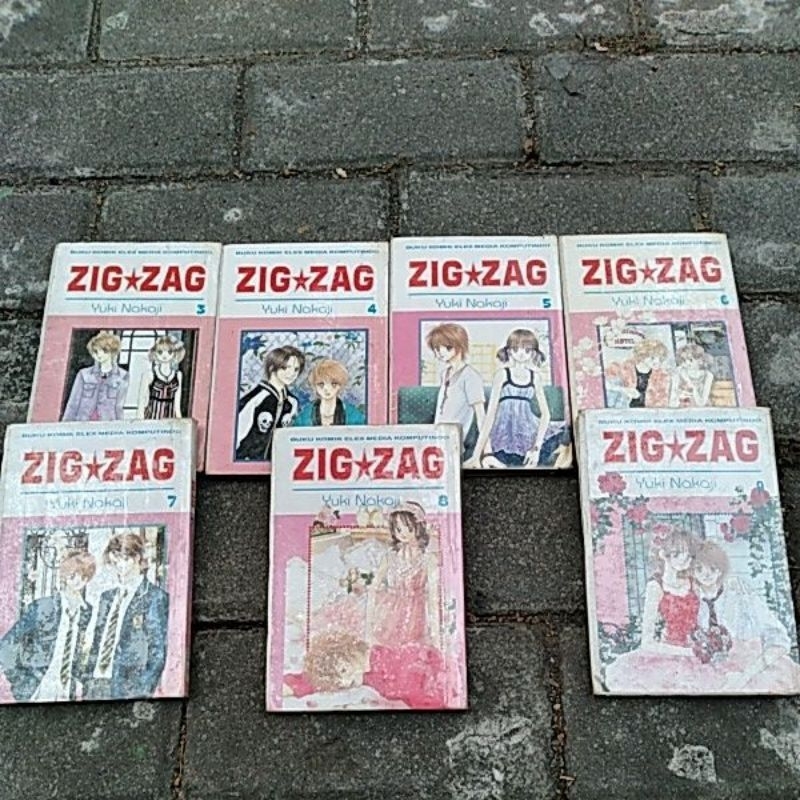 komik second Zig Zag 3-9. ks1