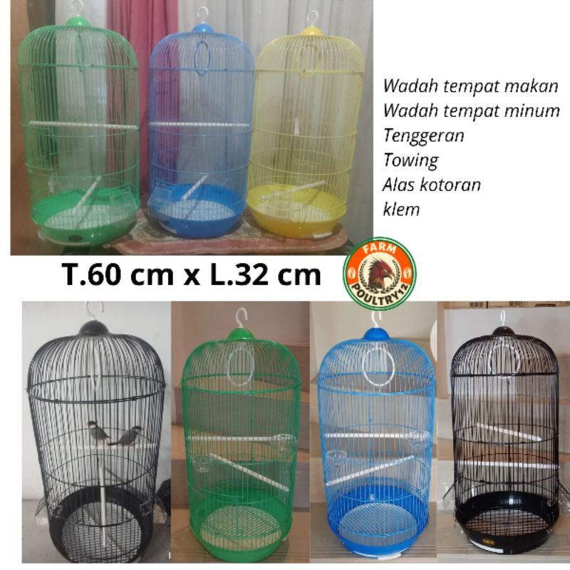 A309DB SANGKAR BESI IMPORT SANGKAR BURUNG LOVEBIRD SANGKAR BURUNG PLECI SANGKAR BURUNG KUTILANG SANG