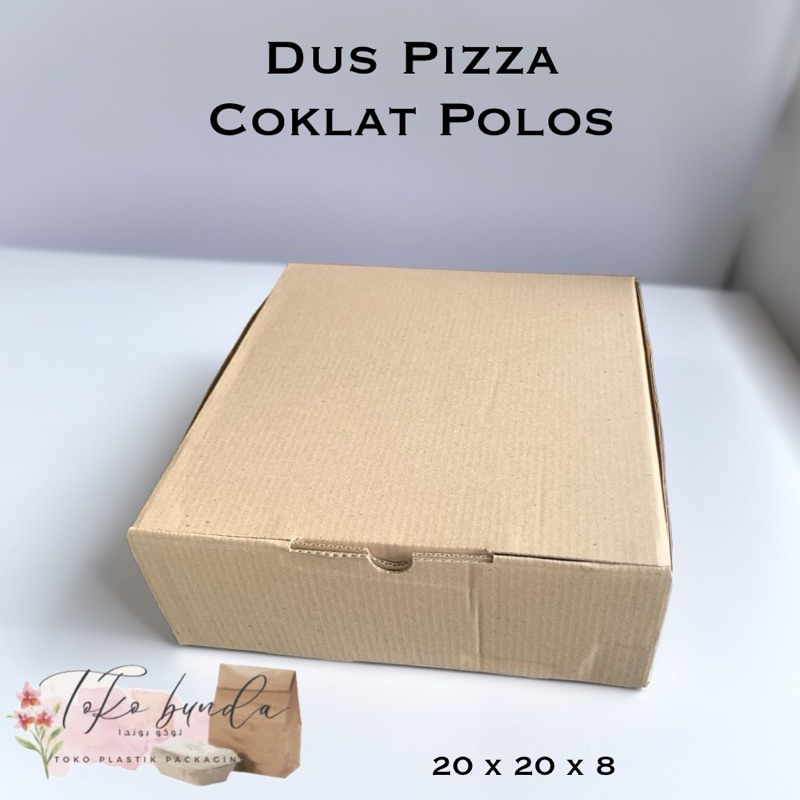 

Dus Pizza Coklat Polos uk 20x20x8
