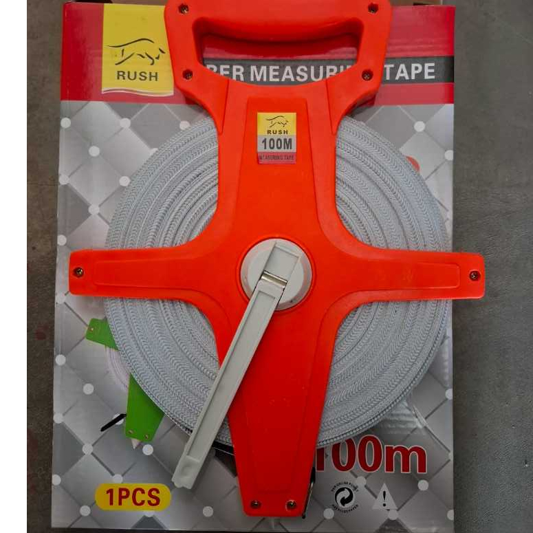 Meteran Tancap 100 Meter / Meteran Roll Gulungan 100M