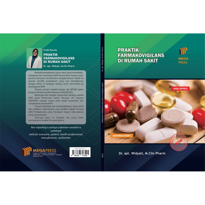Buku Praktik Farmakovigilans di Rumah Sakit Dr. apt. Widyati MClinPharm