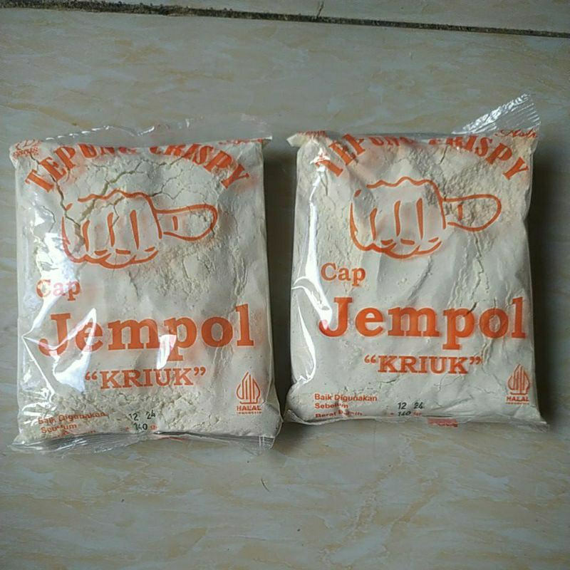 

Cap Jempol besar 140g, tepung kriuk isi2