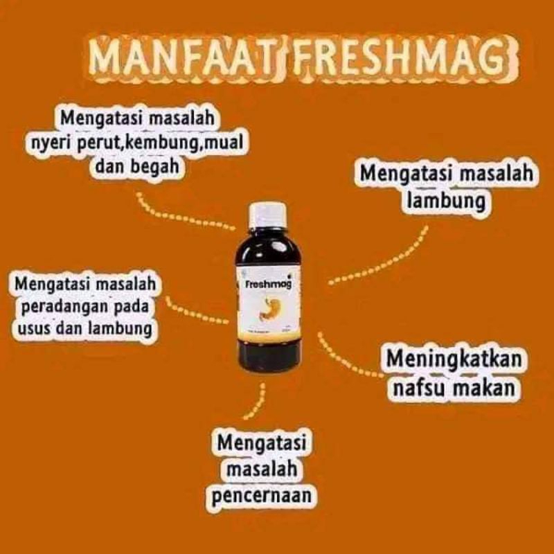 Freshmag / madu herbal solusi asam lambung