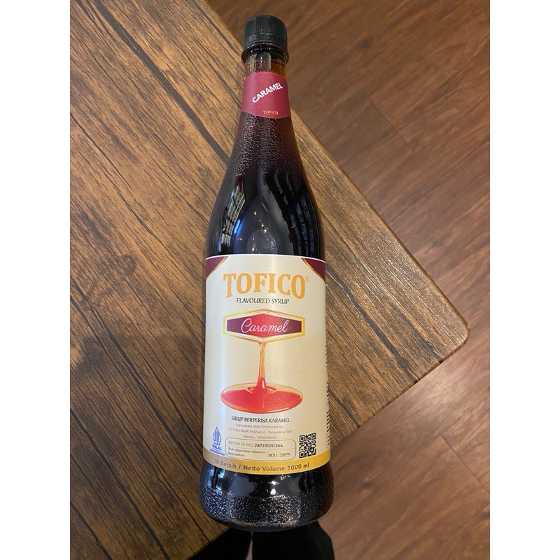 

Tofico Caramel Syrup 1L