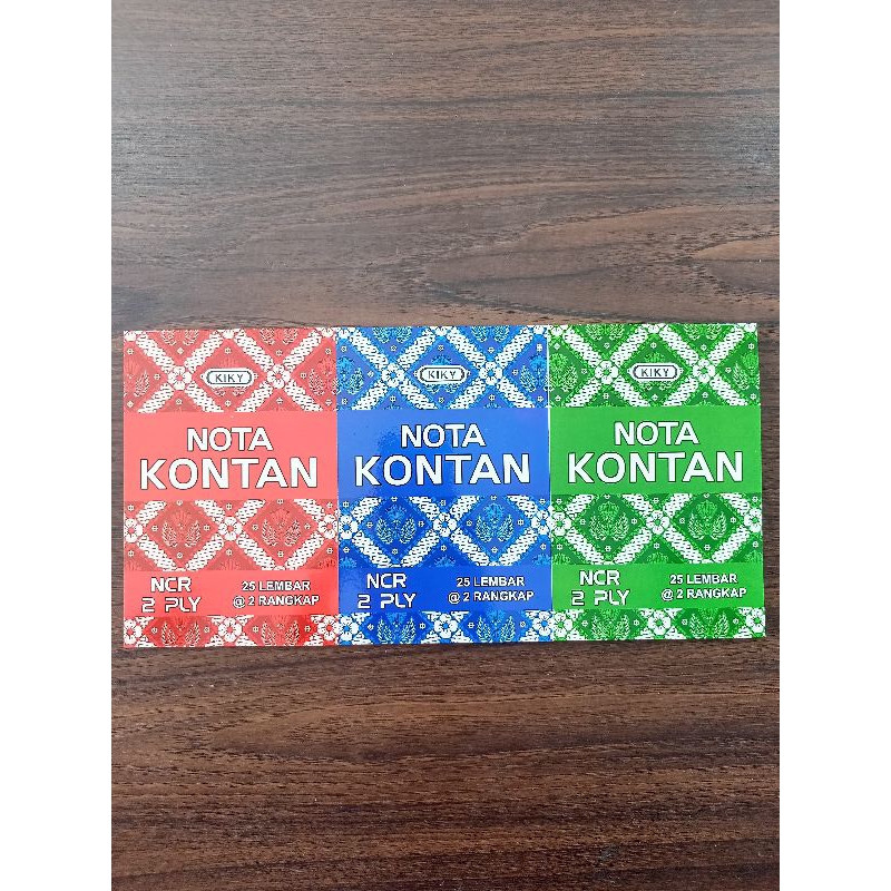 

BUKU NOTA 2 RANGKAP KIKY