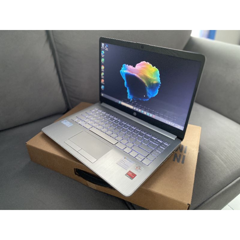 Laptop HP 14S-DK15xxx AMD Athlon Silver Ram 12 GB SSD 512 GB