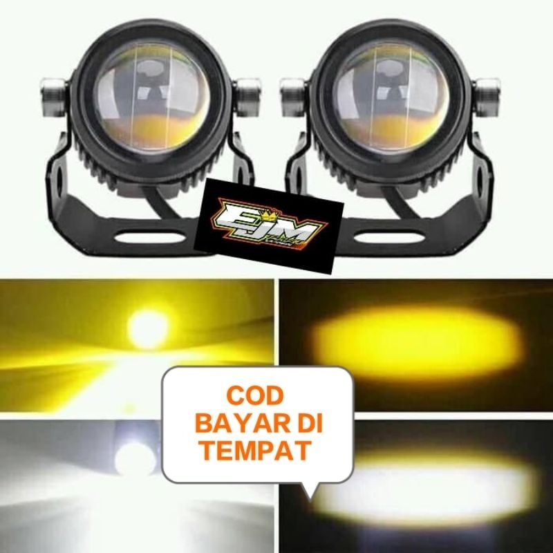 Lampu tembak laser LED mini 2 warna Lampu tembak D2 laser super terang