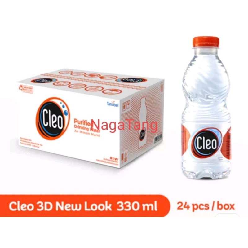 

CLEO 330ML 1 DUS ISI 24 BOTOL / AIR MINERAL