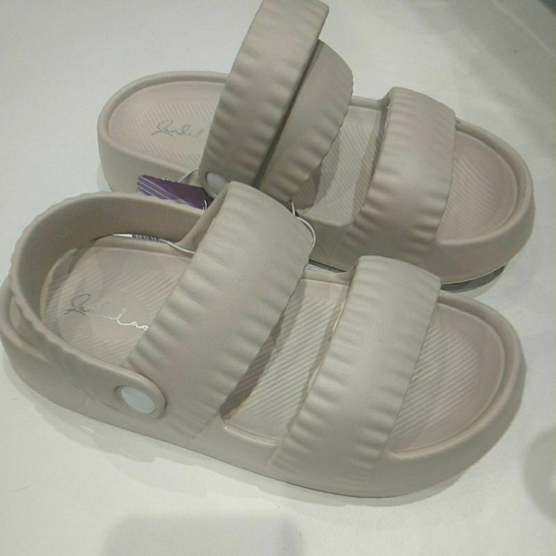 sandal wanita slip on kekinian korean style by zandilac