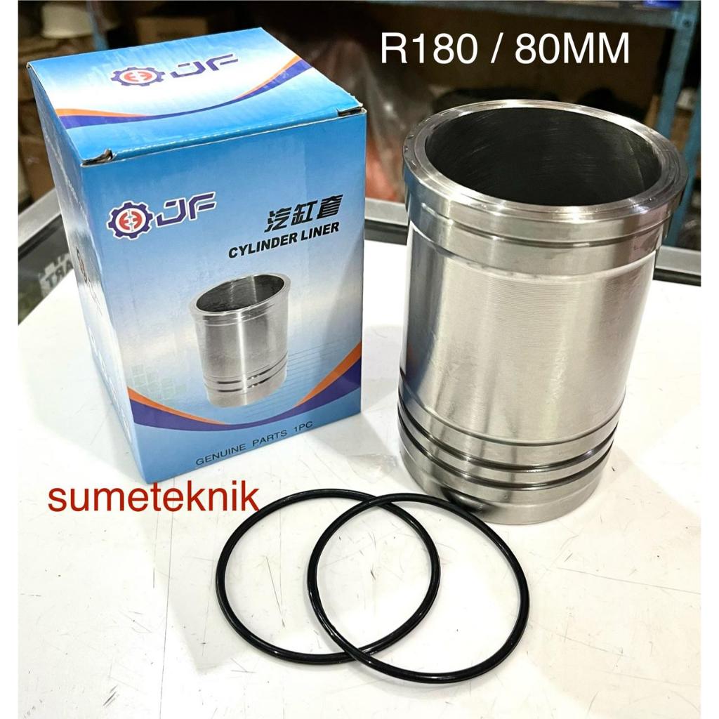 Cylinder Liner R180 (80MM) Bureng R180 Diesel Solar R180 Liner R180 / Piston R180 Coak Piston Hole R